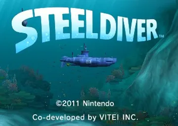 Steel Diver (Usa) screen shot title